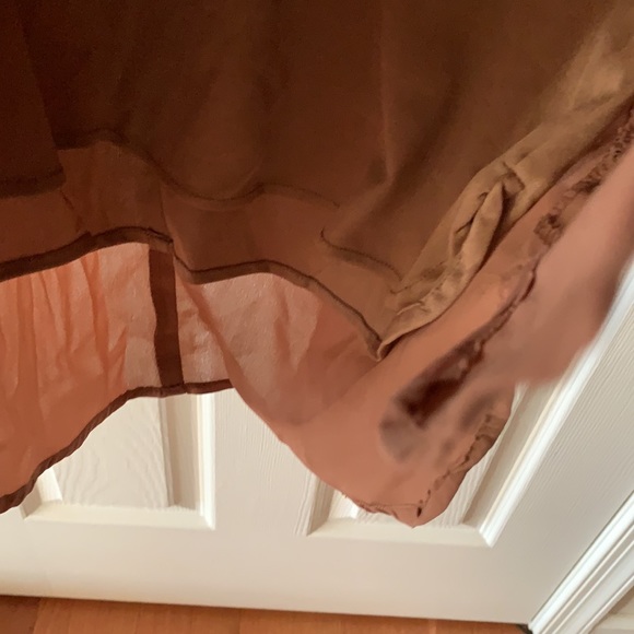 Vintage Japna tan / mauve short sleeve dress - Picture 3 of 7